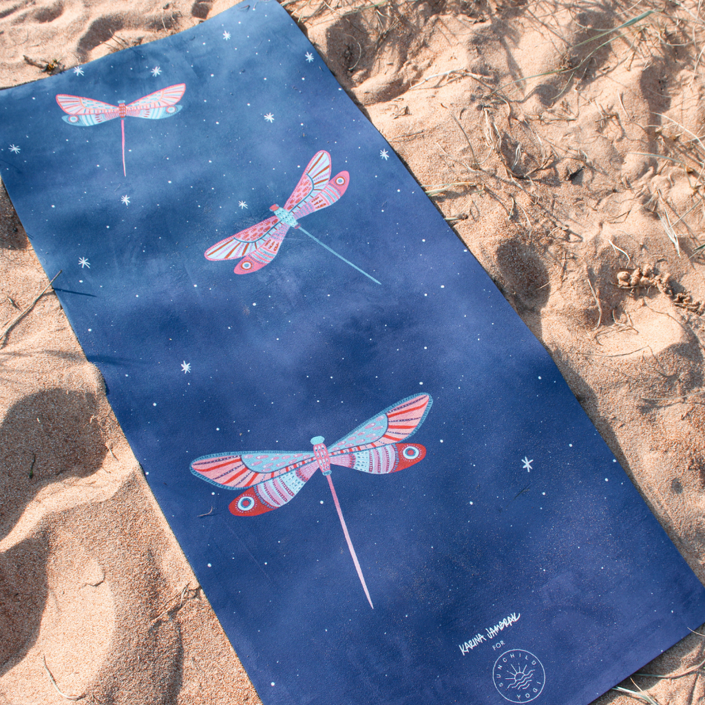 PRE-ORDER | Dragonfly Kids Yoga Mat - Sunchild Yogi
