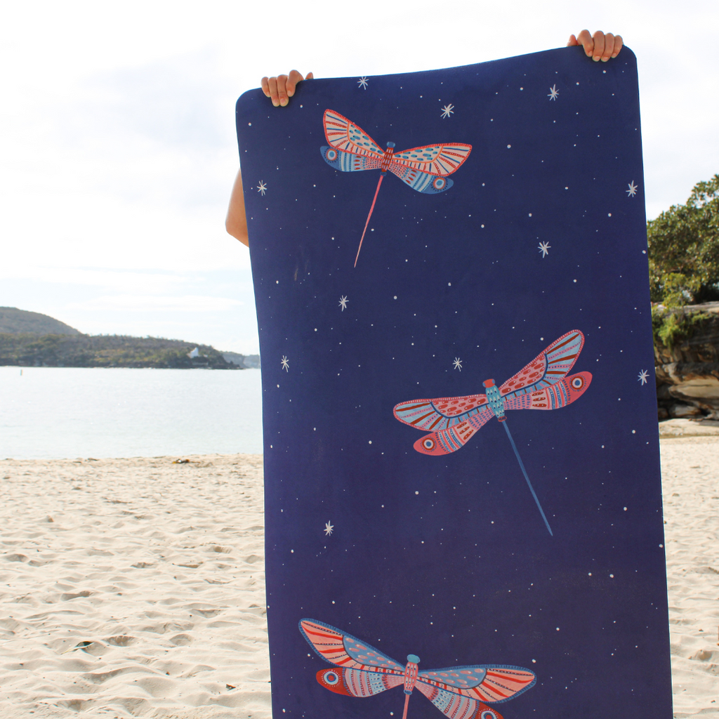 PRE-ORDER | Dragonfly Adult Yoga Mat - Sunchild Yogi