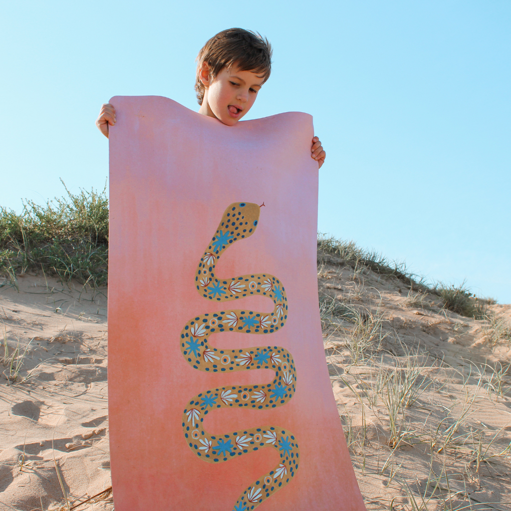 PRE-ORDER | Snake Kids Yoga Mat - Sunchild Yogi