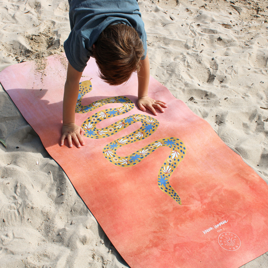 PRE-ORDER | Snake Adult Yoga Mat - Sunchild Yogi