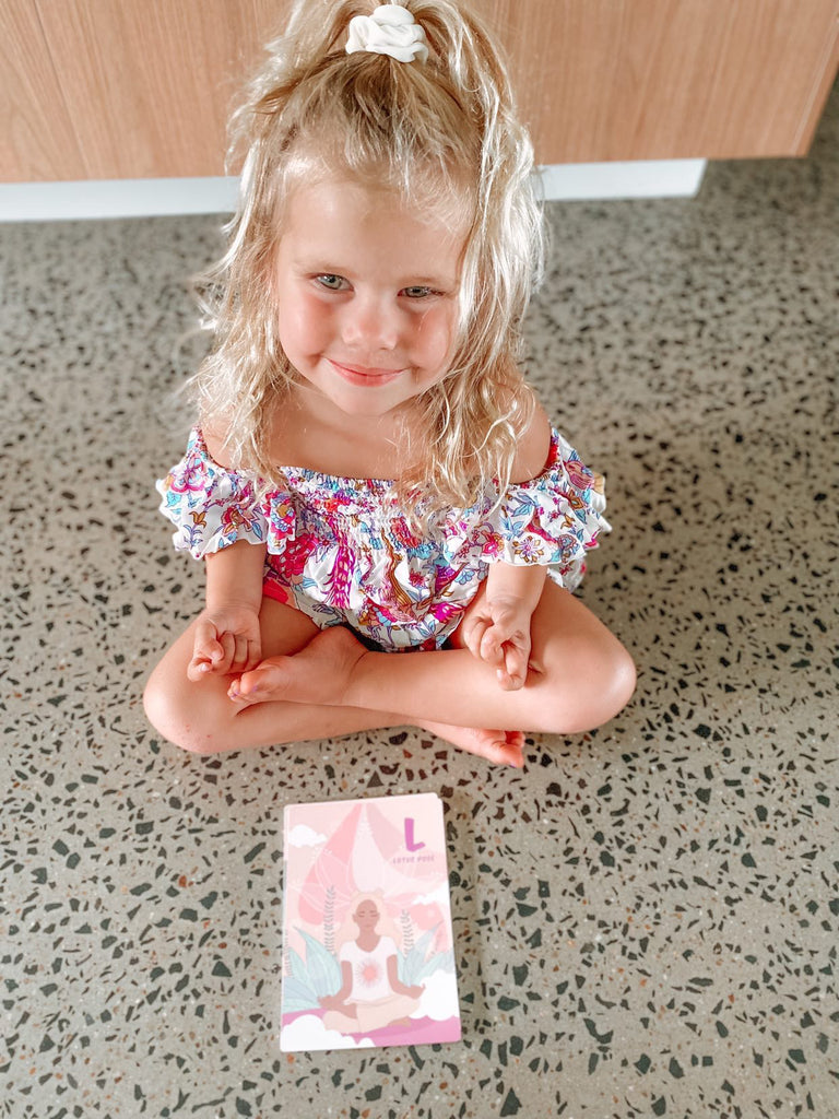 A-Z Kids Yoga Cards with Affirmations - Sunchild Yogi