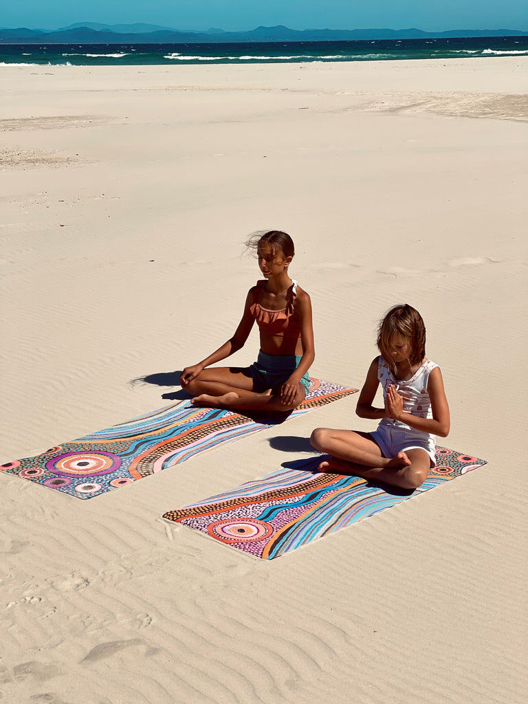 My Great Grandmothers Country Kids Mat - Sunchild Yogi