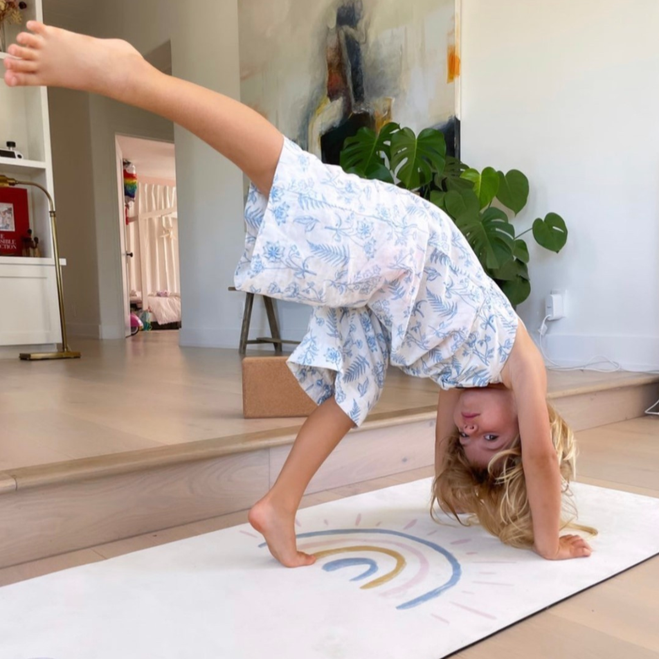 Rainbow Kids Yoga Mat - Sunchild Yogi
