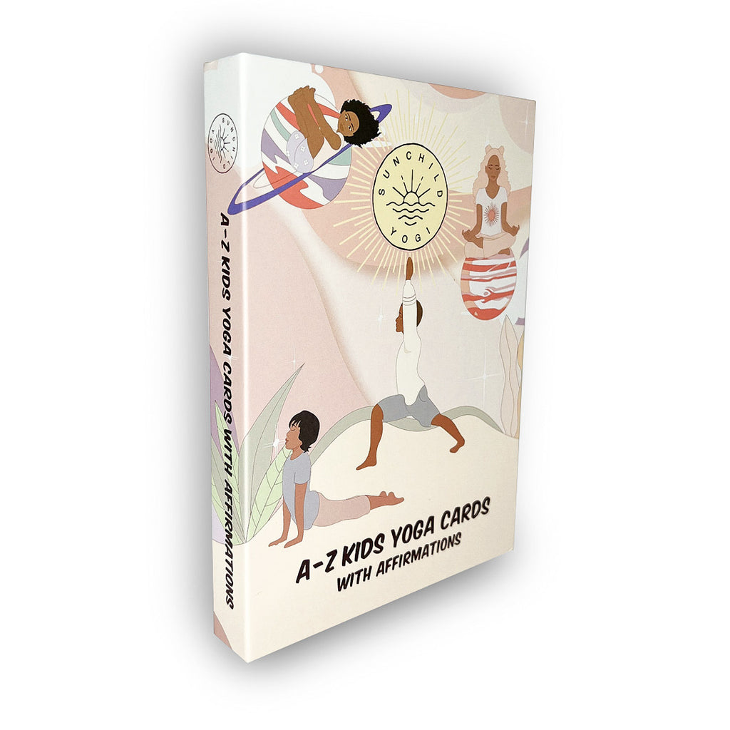 A-Z Kids Yoga Cards with Affirmations - Sunchild Yogi